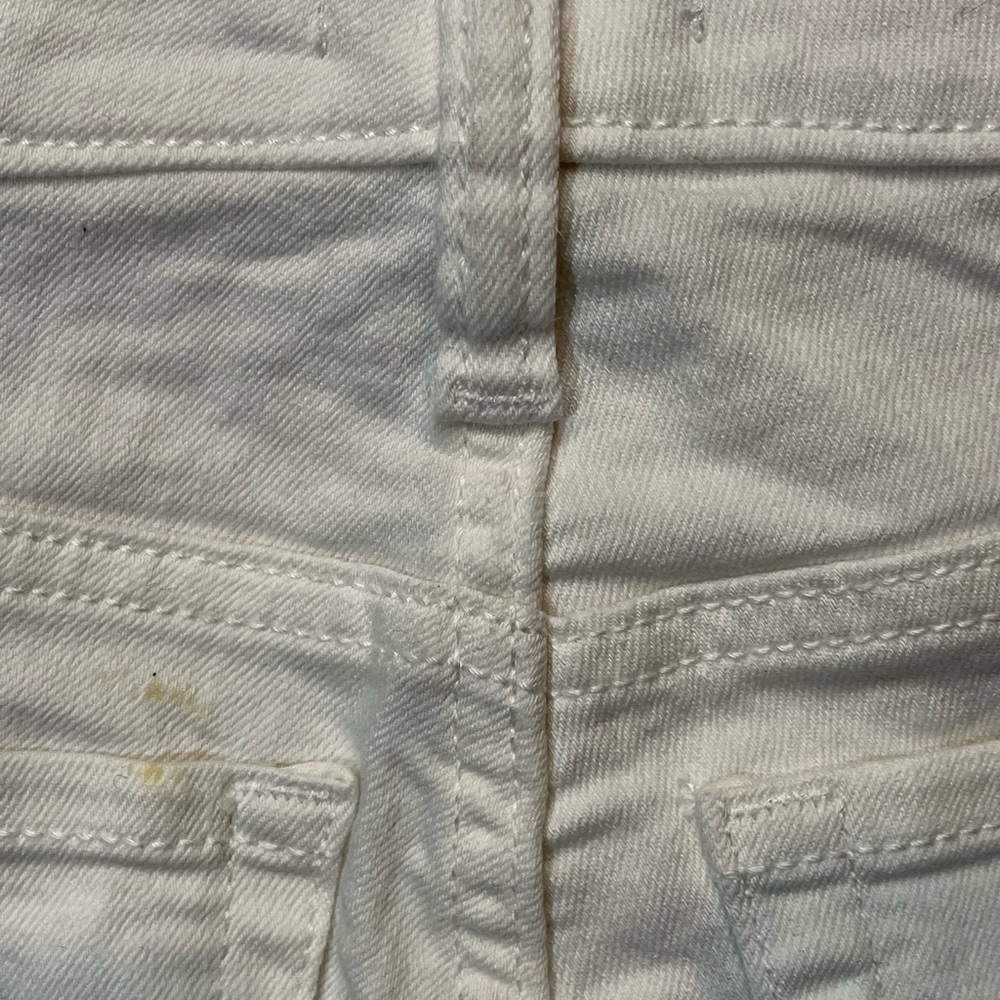 Wild Fable High Rise Shorts Highest Rise White Shorts Size 0 25R Pre Owned - Picture 9 of 10